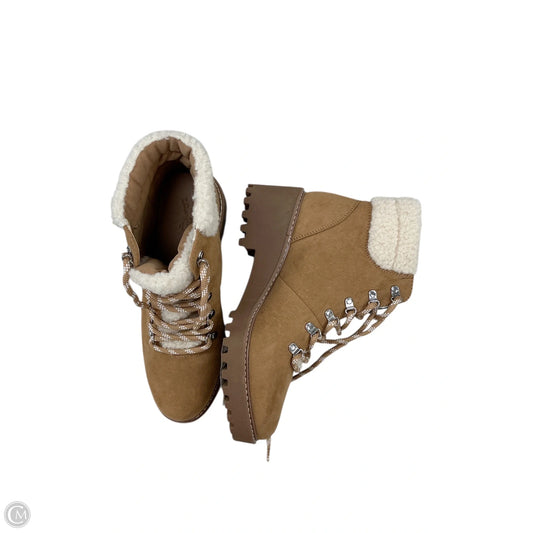Boots Combat By Universal Thread In Tan, Size: 8