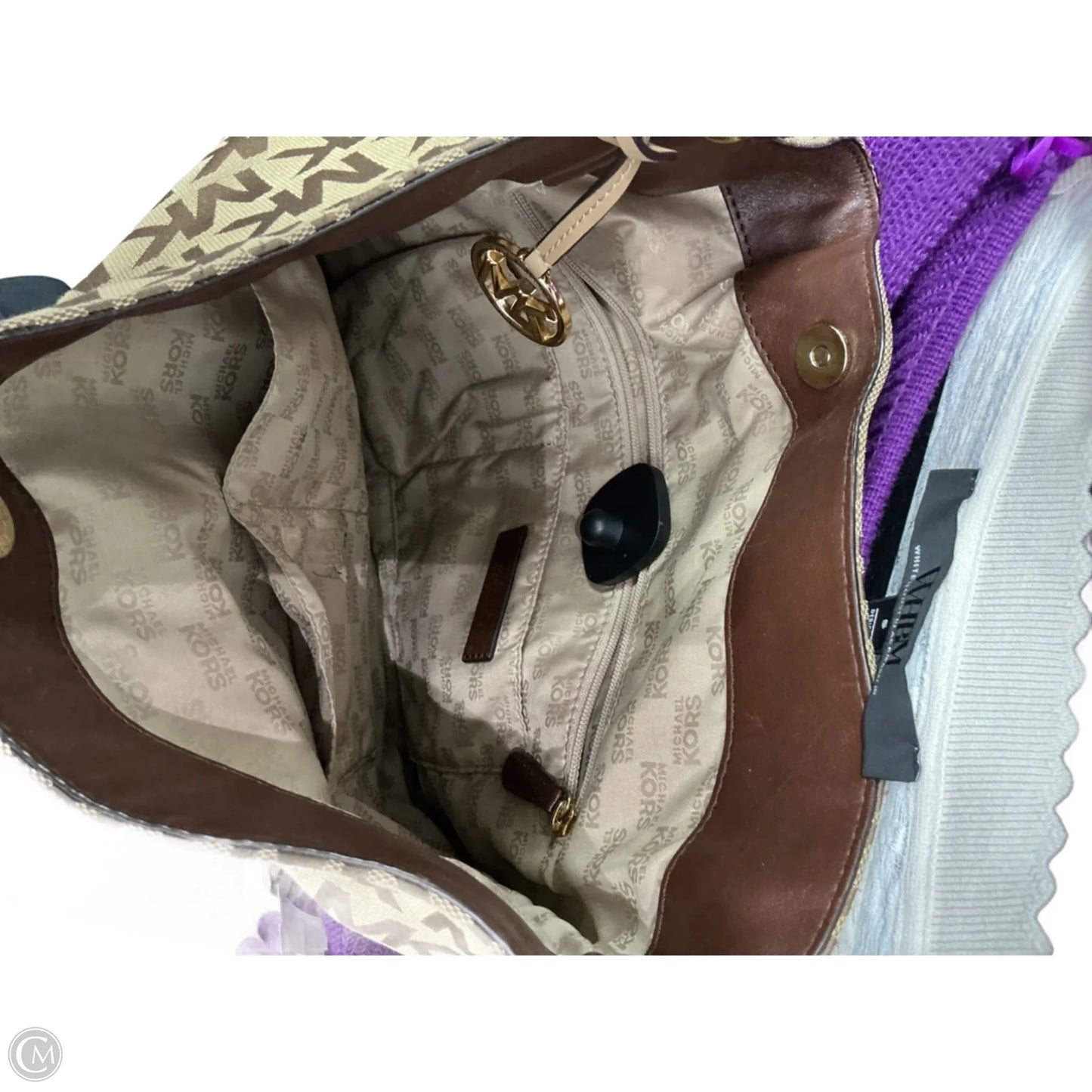 Handbag Designer By Michael Kors, Size: Medium