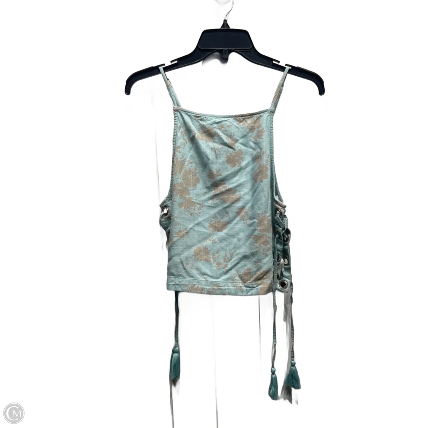 Shorts Set By amuse In Blue & Tan, Size: S