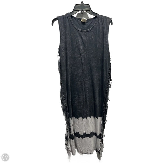 Dress Casual Midi By AMERICAN AGE In Black, Size: M