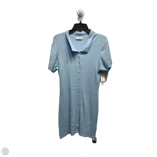 Dress Casual Short By Urban Outfitters In Blue, Size: L