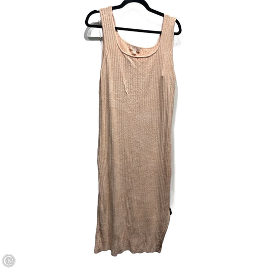 Dress Casual Maxi By Barefoot Dreams In Peach, Size: L
