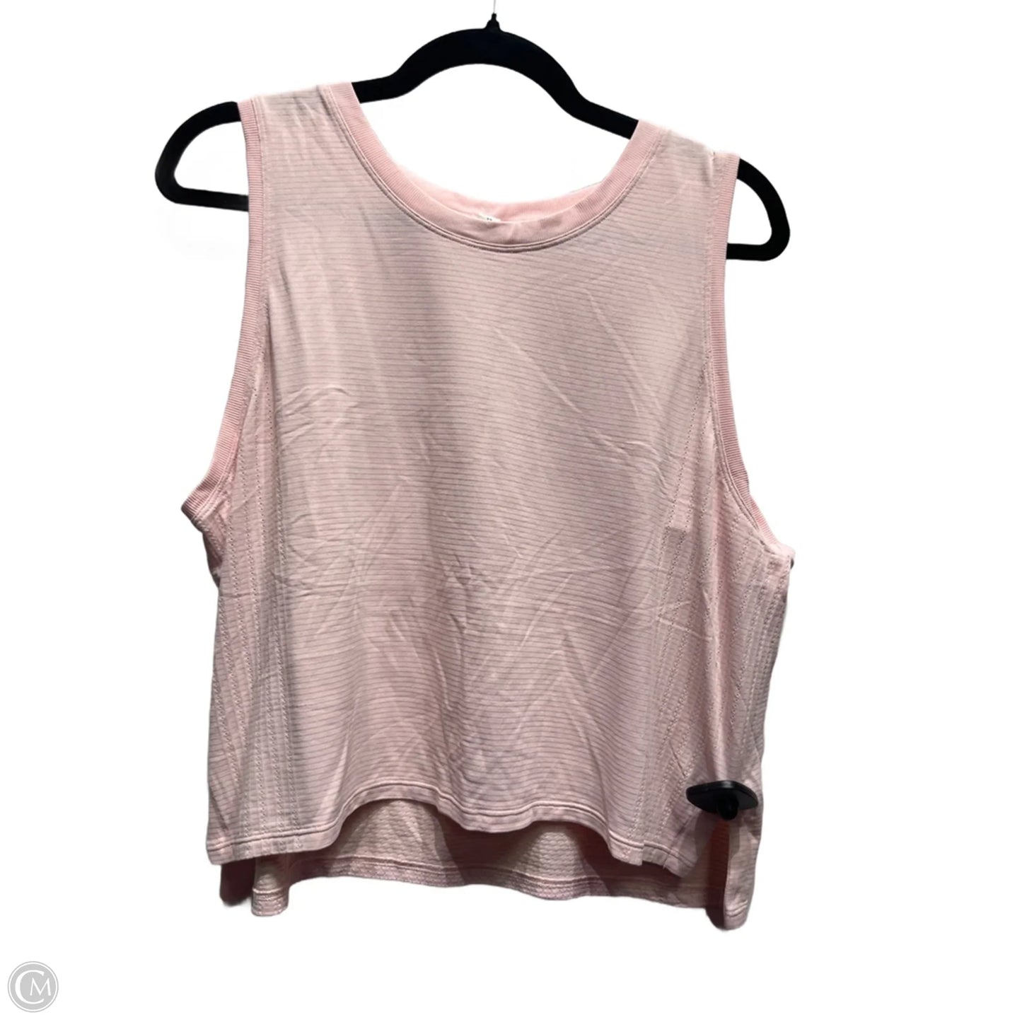 Athletic Tank Top By Lululemon In Pink, Size: 12