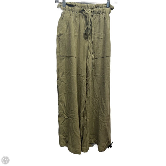Pants Wide Leg By Vici In Green, Size: Xs