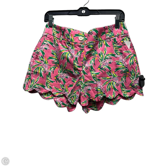 Shorts By Crown And Ivy In Green & Pink, Size: 4