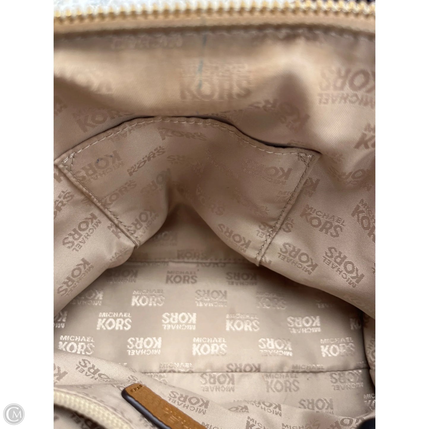 Crossbody Designer By Michael Kors, Size: Medium