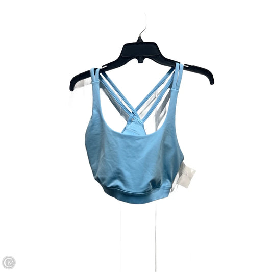 Athletic Bra By Lululemon In Blue, Size: 10