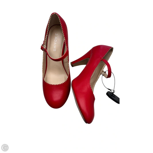 Shoes Heels Stiletto By Clothes Mentor In Red, Size: 8.5