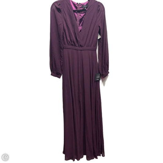 Dress Party Long By Lulus In Purple, Size: Xs