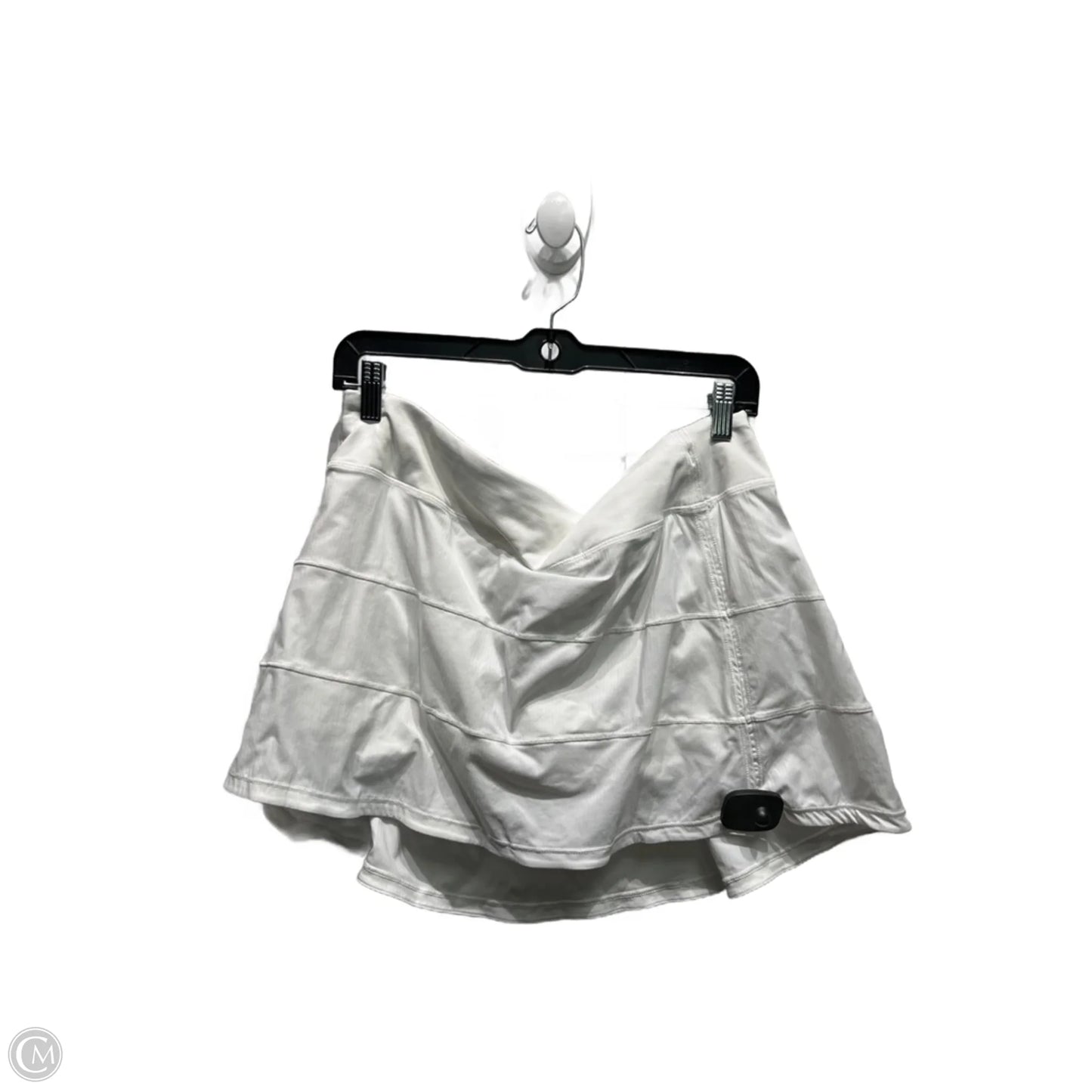 Athletic Skort By Lululemon In White, Size: 10