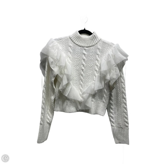 Sweater By Gianni Bini In White, Size: S