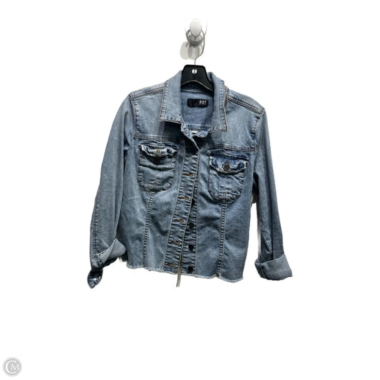 Jacket Denim By Kut In Blue Denim, Size: S