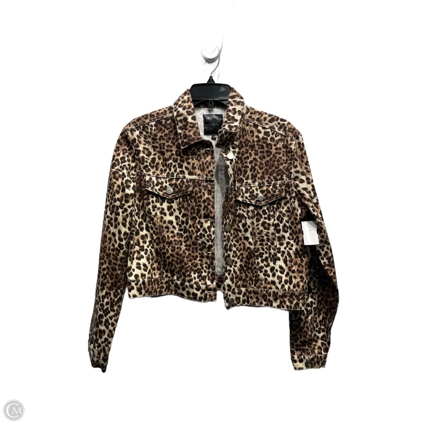 Jacket Other By Ultra Flirt In Animal Print, Size: M