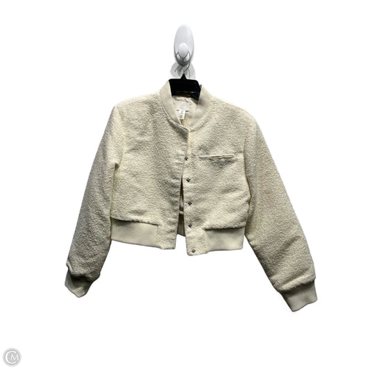 Jacket Other By H&m In Cream, Size: Medium