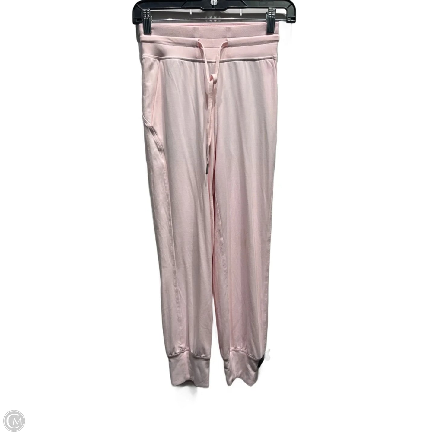 Athletic Pants By Lululemon In Pink, Size: 0