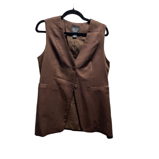 Vest Other By BELLE VERE In Brown, Size: 10