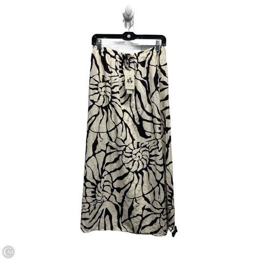 Skirt Maxi By Rachel Zoe In Black & Tan, Size: M