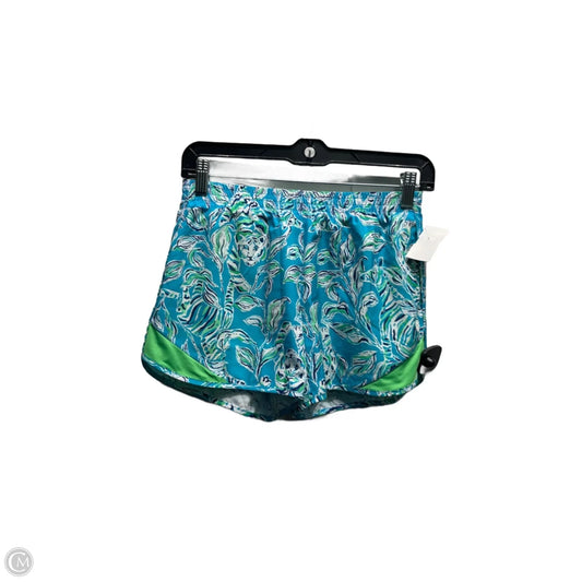 Shorts Designer By Lilly Pulitzer In Blue & Green, Size: Xxs