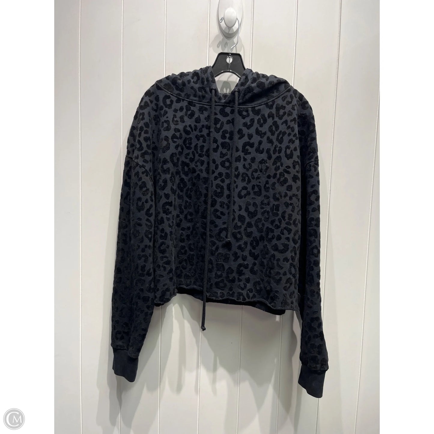 Sweatshirt Hoodie By THE KOOPLES In Black, Size: M