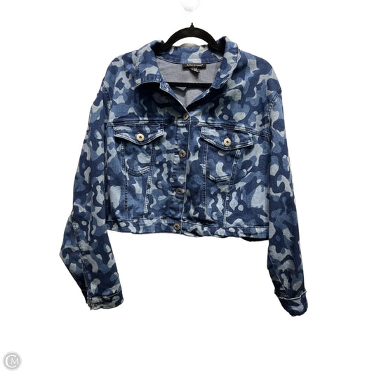 Jacket Denim By Ashley Stewart In Blue Denim, Size: 18