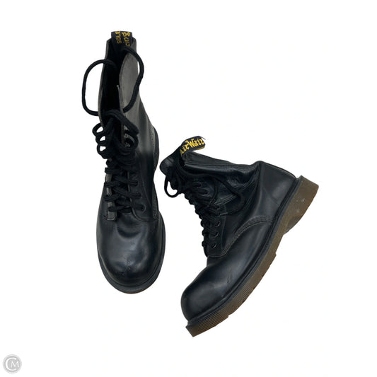 Boots Combat By Dr Martens In Black, Size: 6