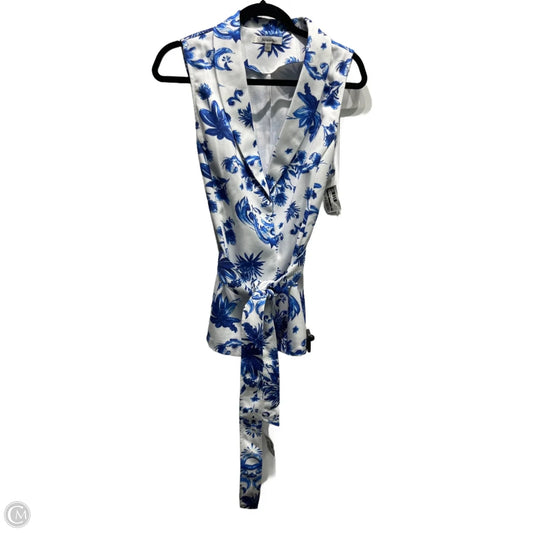 Vest Other By la lavon In Blue & White, Size: L