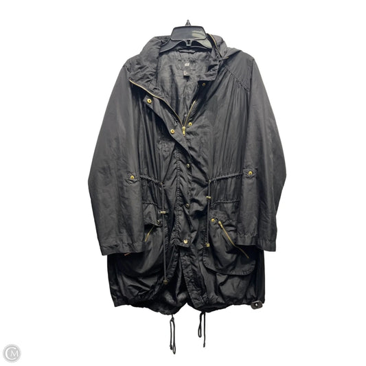 Jacket Windbreaker By H&m In Black, Size: M