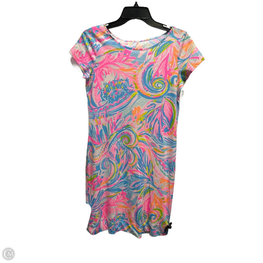 Dress Designer By Lilly Pulitzer In Blue & Pink, Size: Xs