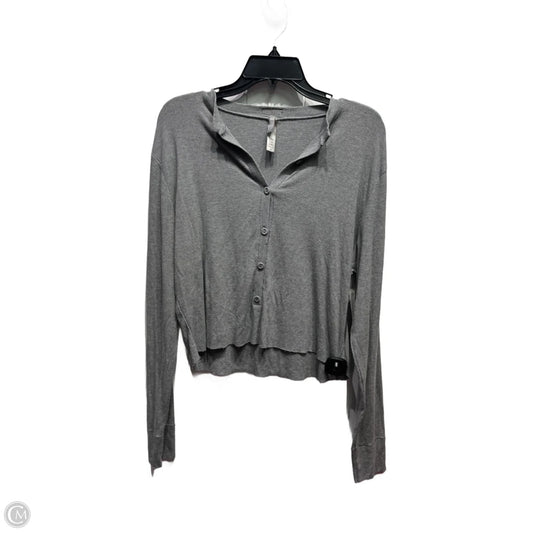 Top Long Sleeve By Skims In Grey, Size: 3x