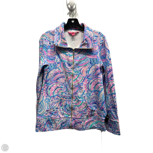 Jacket Designer By Lilly Pulitzer In Blue & Pink, Size: Xs