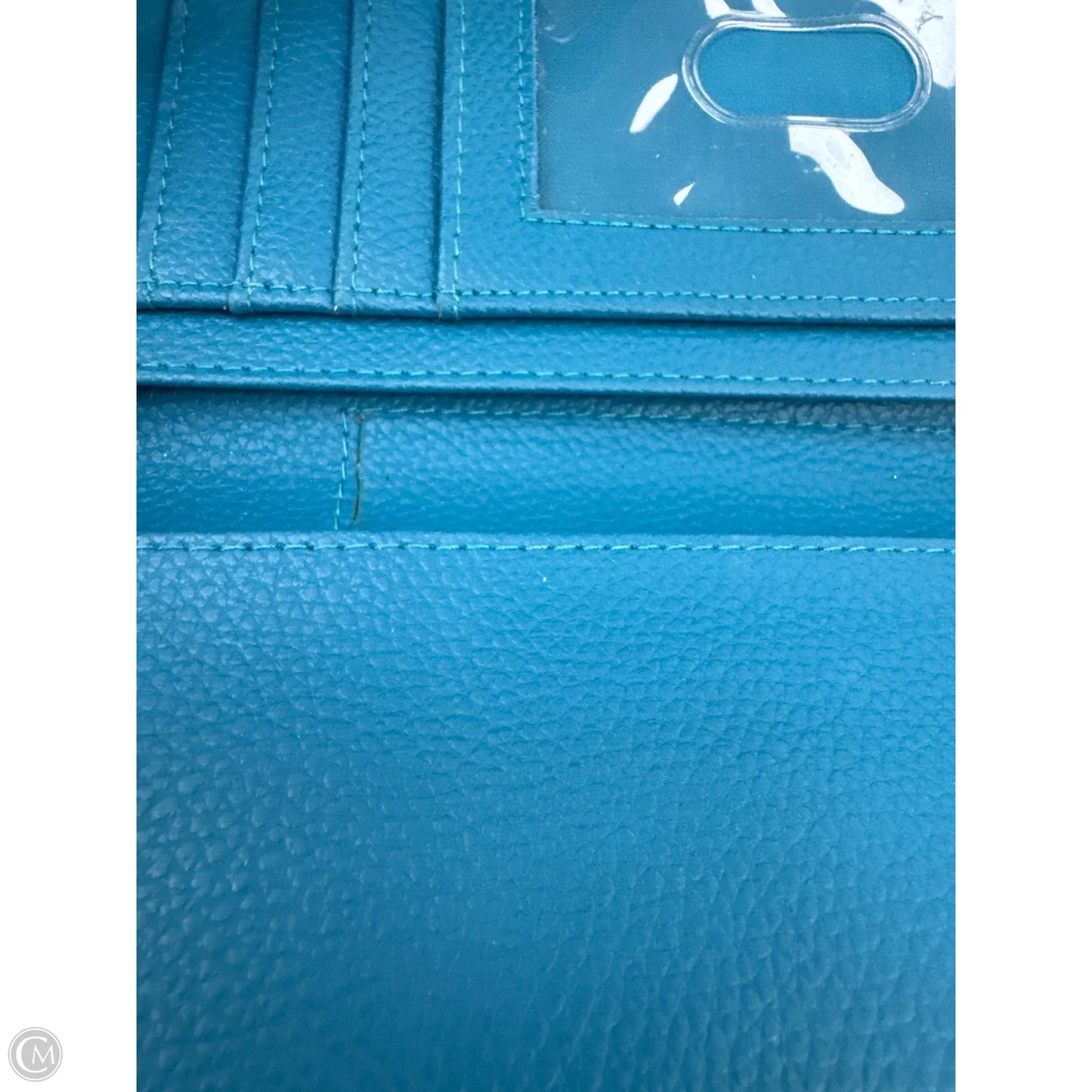 Wallet Leather By Clothes Mentor, Size: Medium