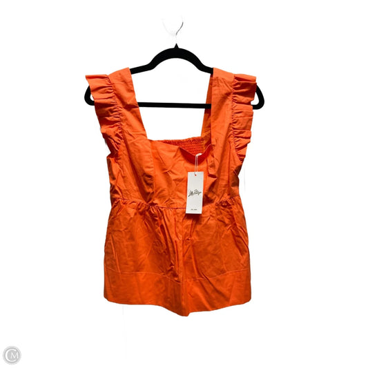 Top Short Sleeve Designer By Lilly Pulitzer In Orange, Size: 0