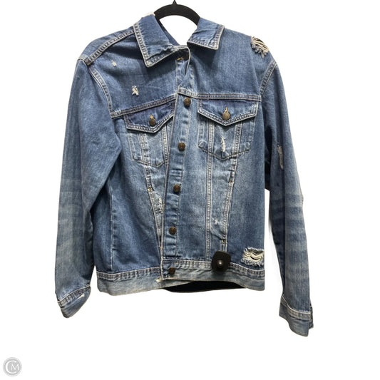 Jacket Denim By True Craft In Blue Denim, Size: M