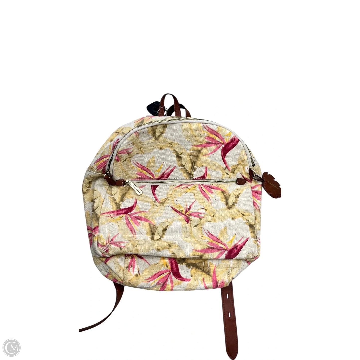 Backpack By Tommy Bahama, Size: Medium
