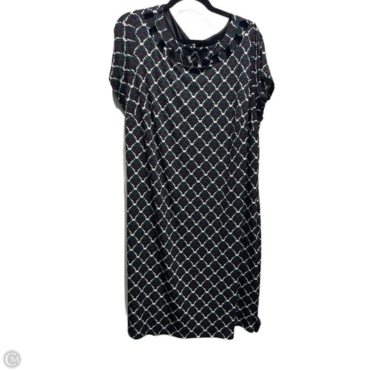 Dress Work By 41 Hawthorn In Black & Purple, Size: 2x