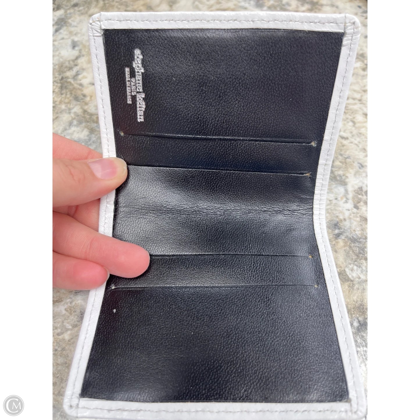 Wallet Leather By Cmc, Size: Small