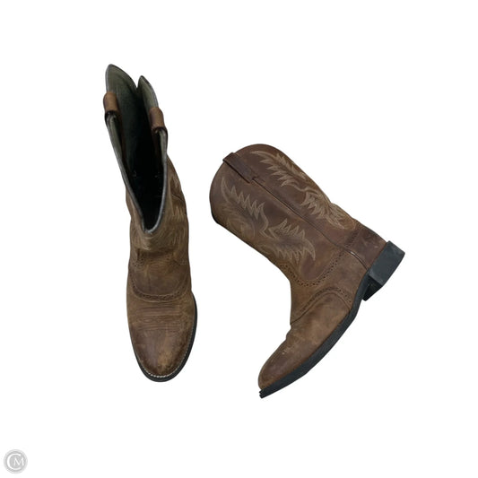 Boots Western By Ariat In Brown, Size: 9.5