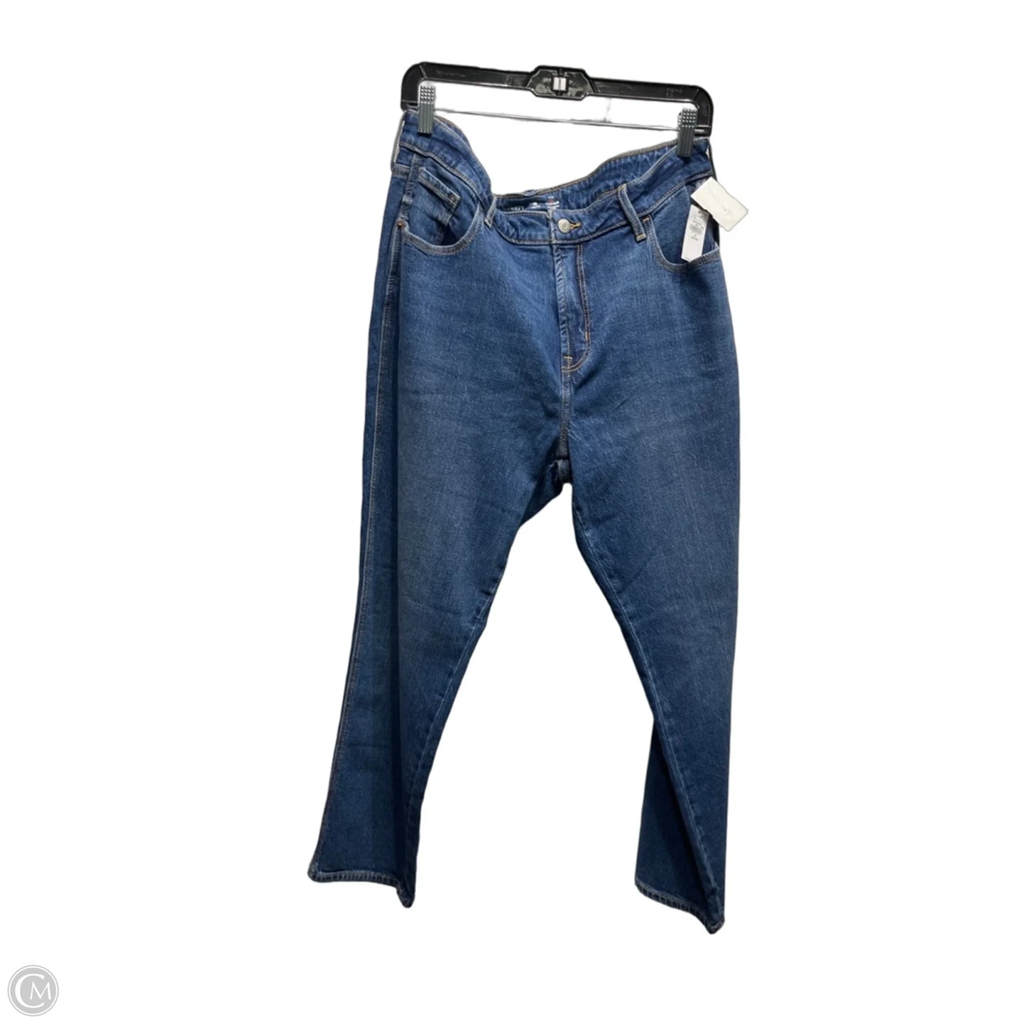 Jeans Skinny By Old Navy In Blue Denim, Size: 16