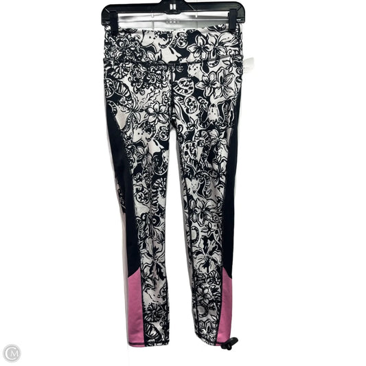 Pants Designer By Lilly Pulitzer In Black & White, Size: S