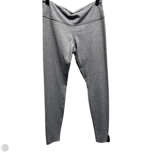 Athletic Leggings By Lululemon In Grey, Size: 10