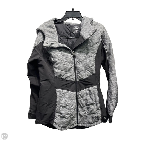 Jacket Puffer & Quilted By The North Face In Black & Grey, Size: L