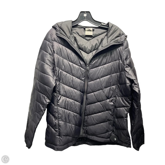 Coat Puffer & Quilted By Zero Xposure In Black, Size: L