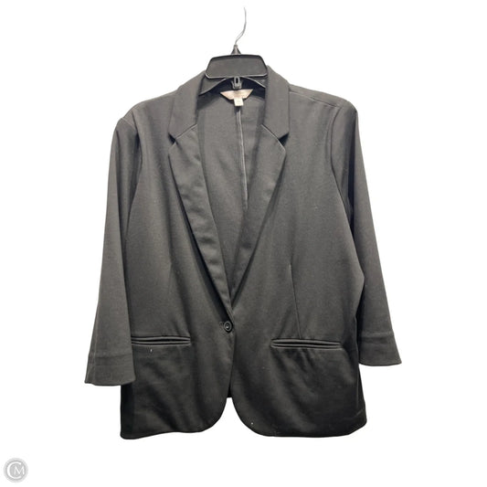 Blazer By Lc Lauren Conrad In Black, Size: Xl