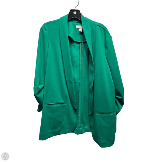 Blazer By Nine West Apparel In Green, Size: L