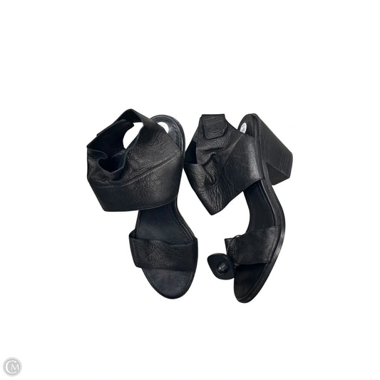Sandals Heels Block By Eileen Fisher In Black, Size: 11