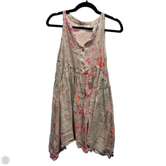 Tunic Sleeveless By banana blue  In Pink & Tan, Size: Xs