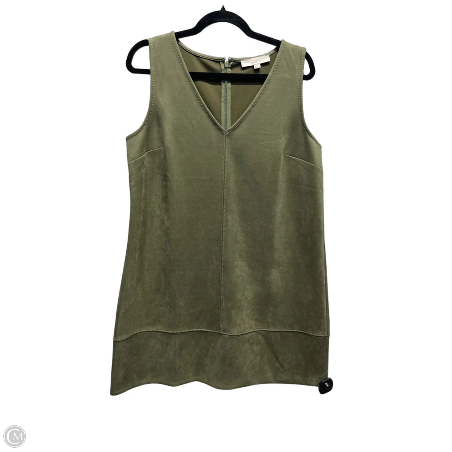 Dress Work By Loft In Green, Size: 10