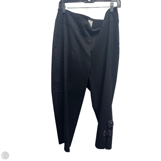 Capris By Zac And Rachel In Black, Size: 16