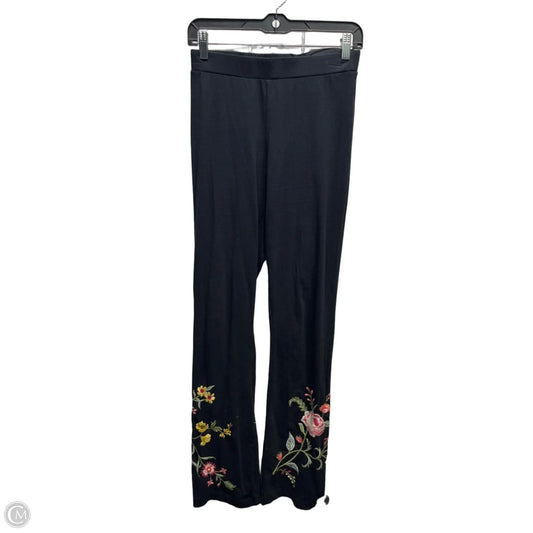 Pants Wide Leg By Johnny Was In Black & Red, Size: Xs
