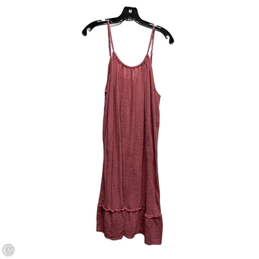 Swimwear Cover-up By Kona Sol In Mauve, Size: M